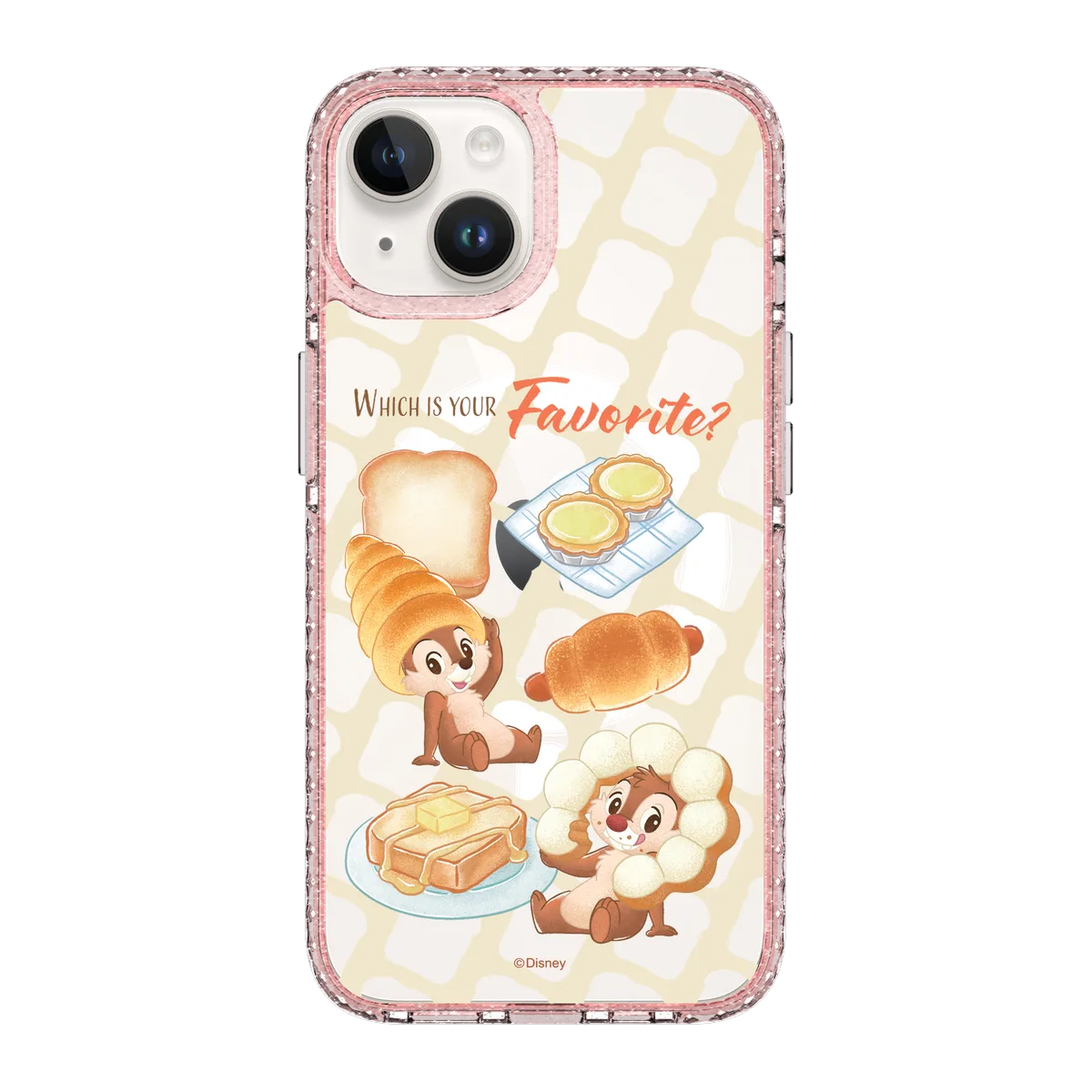 6373-iphone-14-golden-case-magsafe-compatible-pink-glitter
