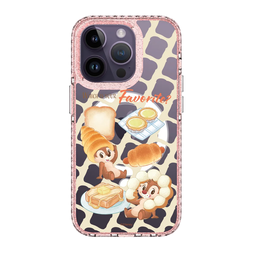6373-iphone-14-pro-golden-case-magsafe-compatible-pink-glitter