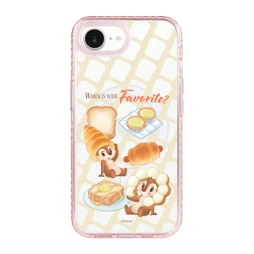 6373-iphone-16-e-golden-case-magsafe-compatible-pink-glitter