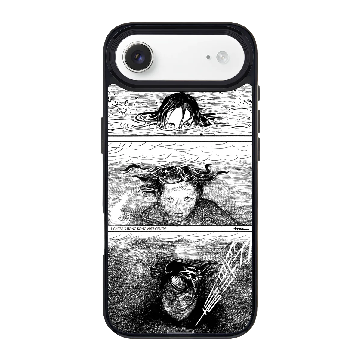 6378-iphone-17-air-goldensnap-case-magsafe-compatible-transparent-black