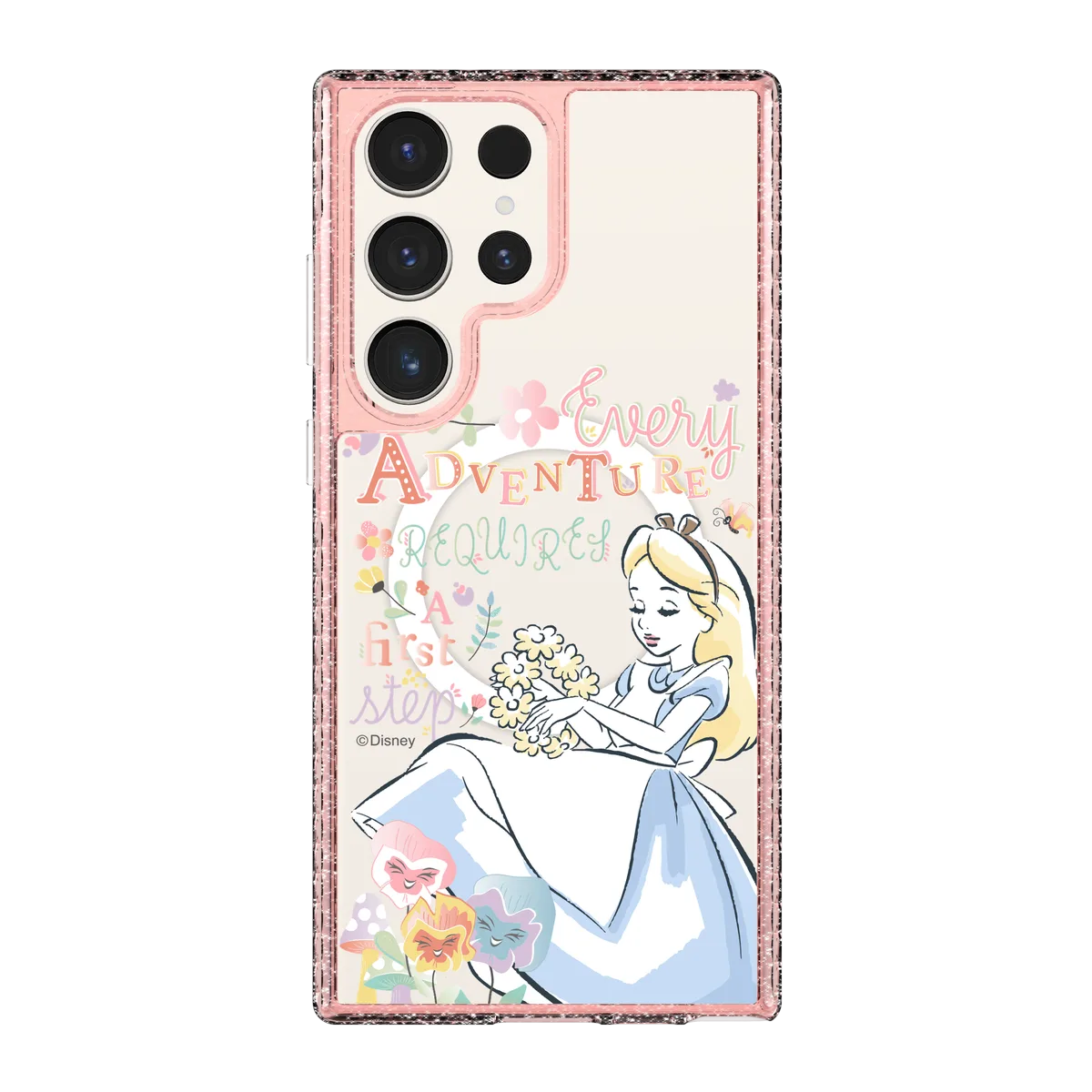 6391-galaxy-s23-ultra-golden-case-magsafe-compatible-pink-glitter