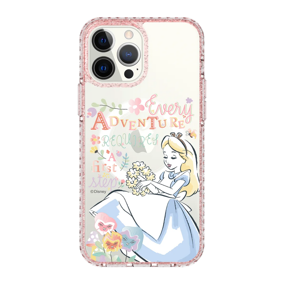 6391-iphone-13-pro-max-golden-case-magsafe-compatible-pink-glitter