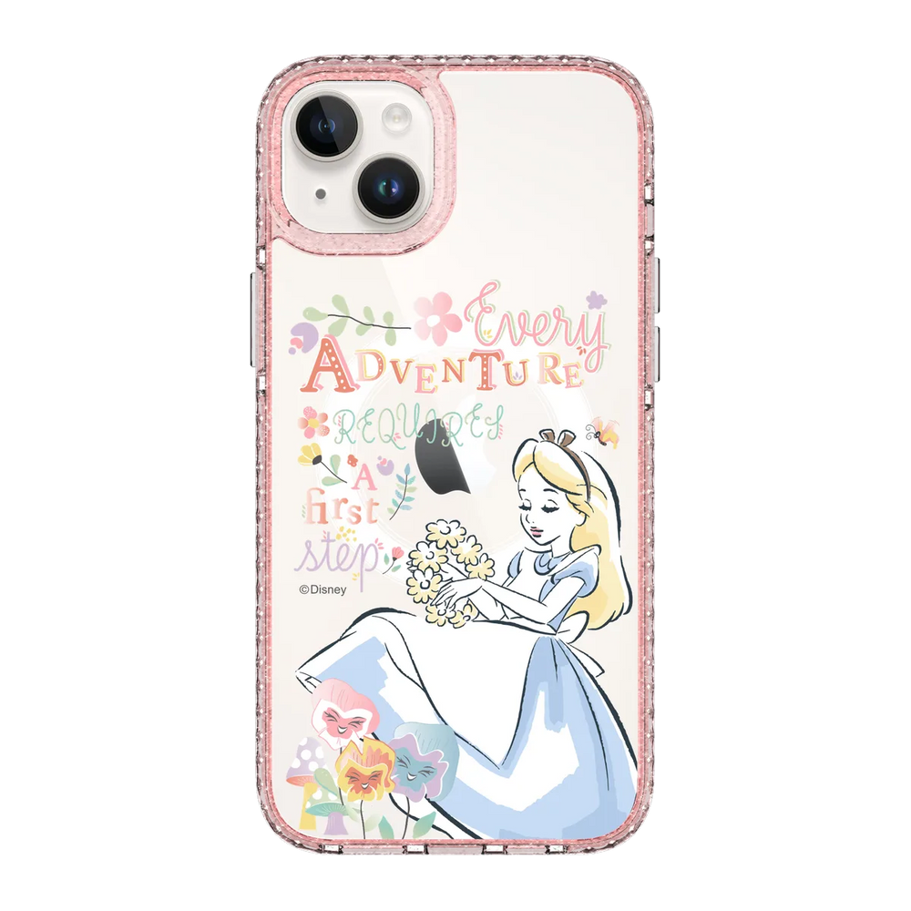6391-iphone-14-plus-golden-case-magsafe-compatible-pink-glitter