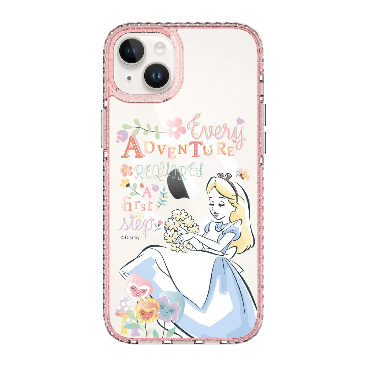 6391-iphone-14-plus-golden-case-magsafe-compatible-pink-glitter