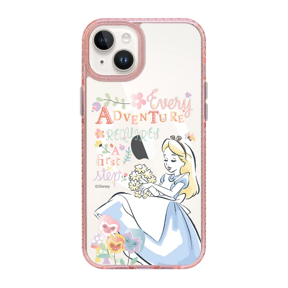 6391-iphone-15-plus-golden-case-magsafe-compatible-pink-glitter