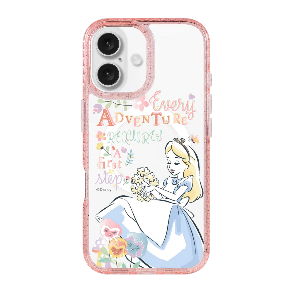 6391-iphone-16-golden-case-magsafe-compatible-pink-glitter