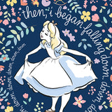 6392 Disney Alice in Wonderland Floral Adventure