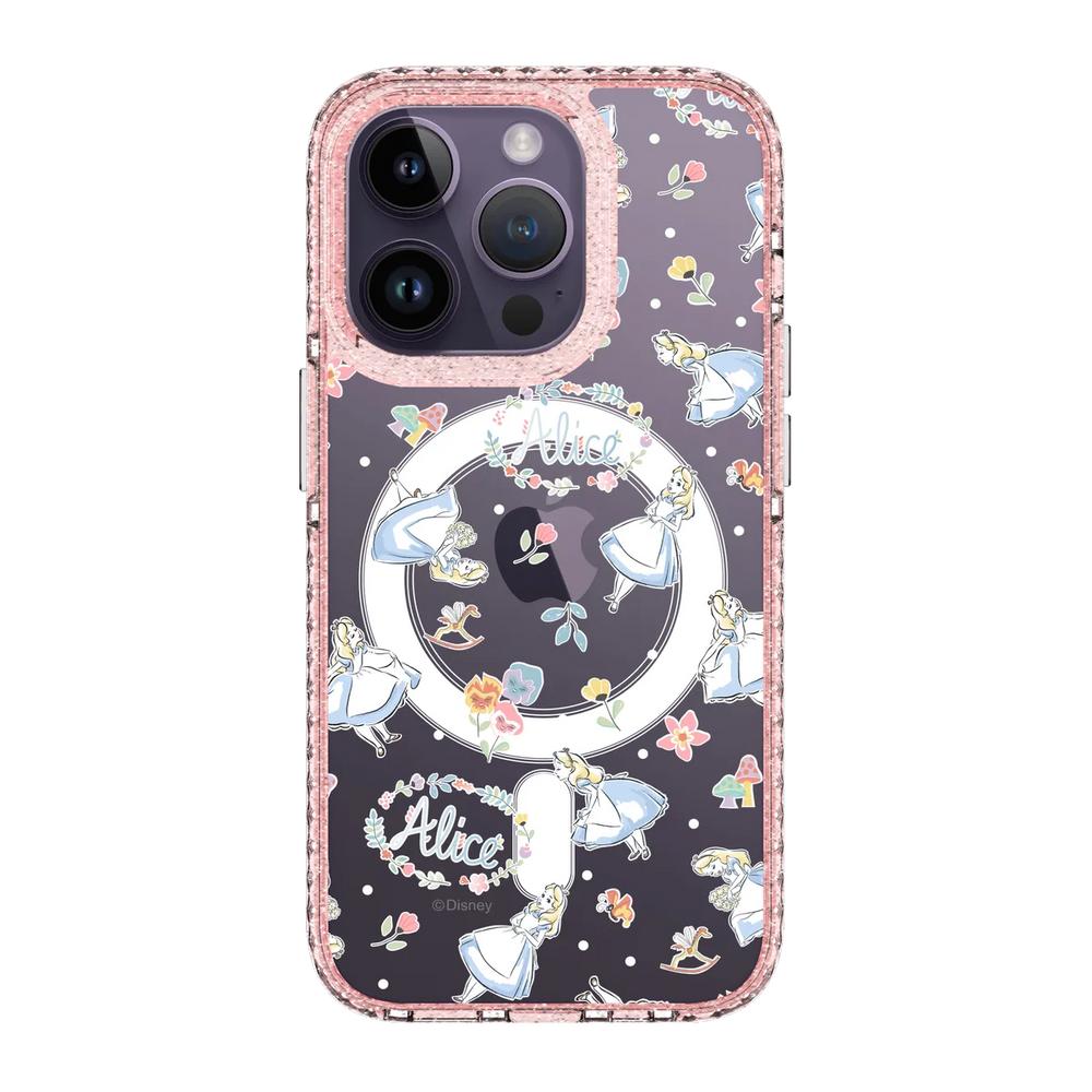 6393-iphone-14-pro-golden-case-magsafe-compatible-pink-glitter