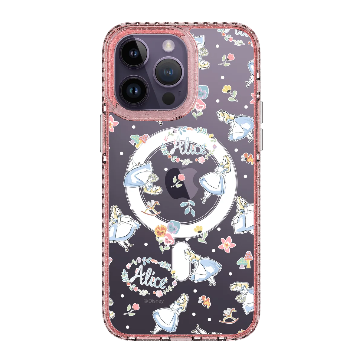 6393-iphone-14-pro-max-golden-case-magsafe-compatible-pink-glitter
