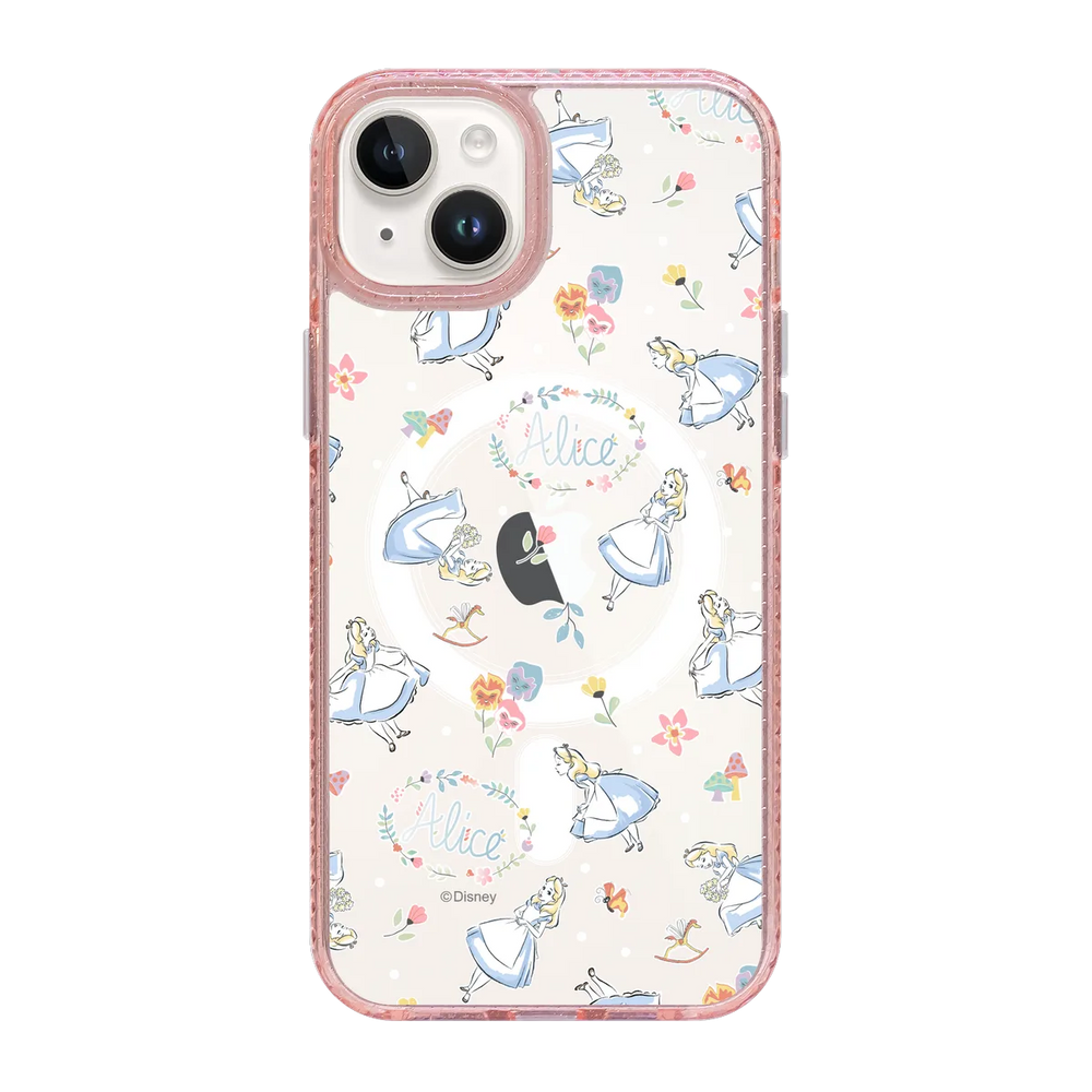 6393-iphone-15-plus-golden-case-magsafe-compatible-pink-glitter