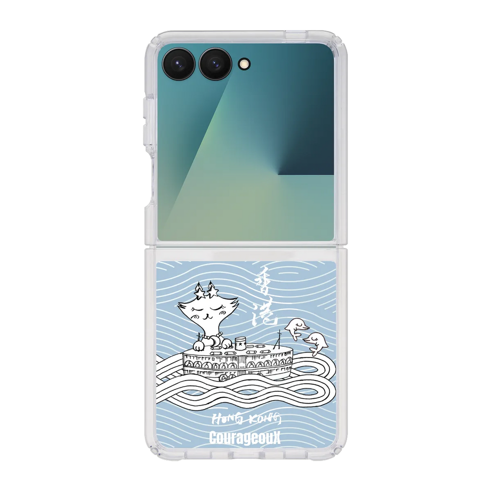 6412-galaxy-z-flip-7-clear-case-magnetic-transparent