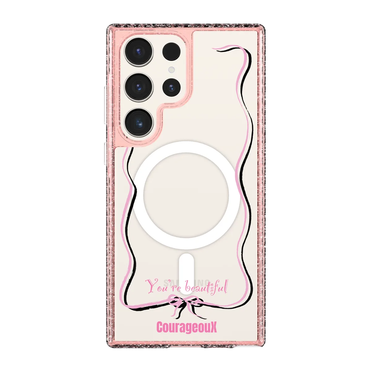 6416-galaxy-s23-ultra-golden-case-magsafe-compatible-pink-glitter