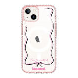 6416-iphone-13-golden-case-magsafe-compatible-pink-glitter