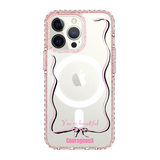 6416-iphone-13-pro-golden-case-magsafe-compatible-pink-glitter