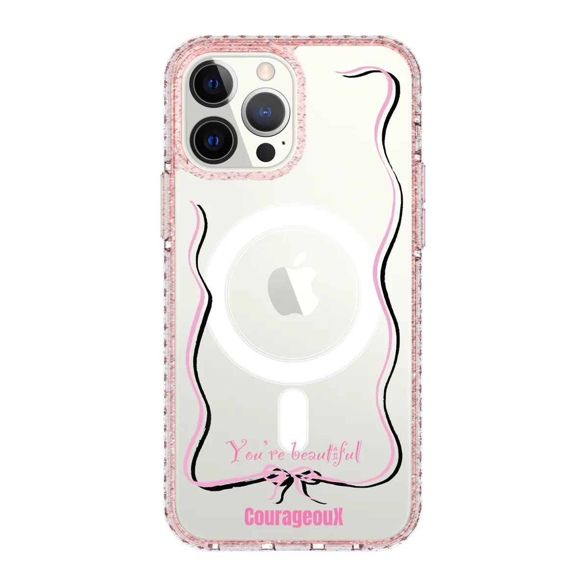 6416-iphone-13-pro-max-golden-case-magsafe-compatible-pink-glitter