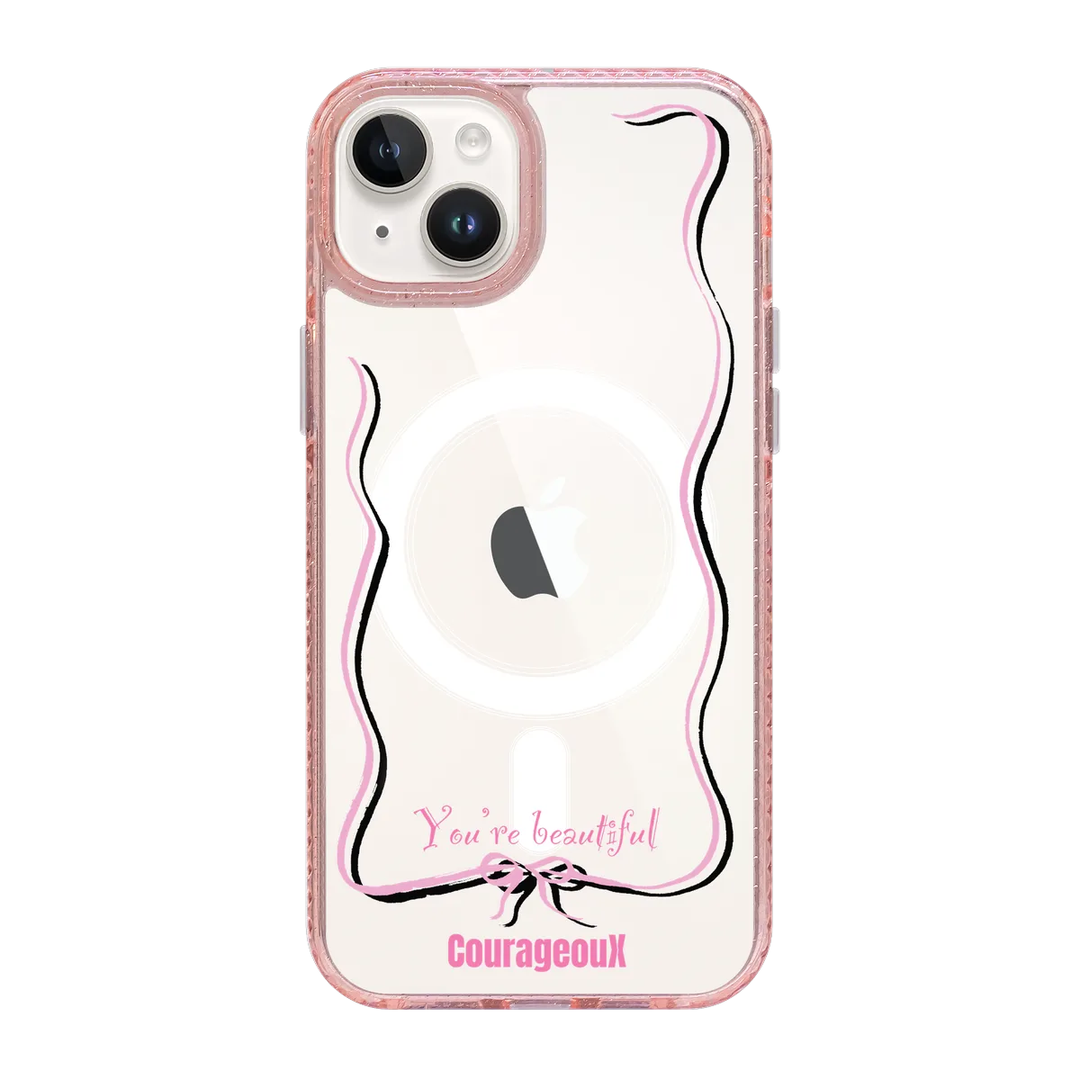 6416-iphone-15-plus-golden-case-magsafe-compatible-pink-glitter