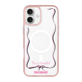 6416-iphone-16-plus-golden-case-magsafe-compatible-pink-glitter