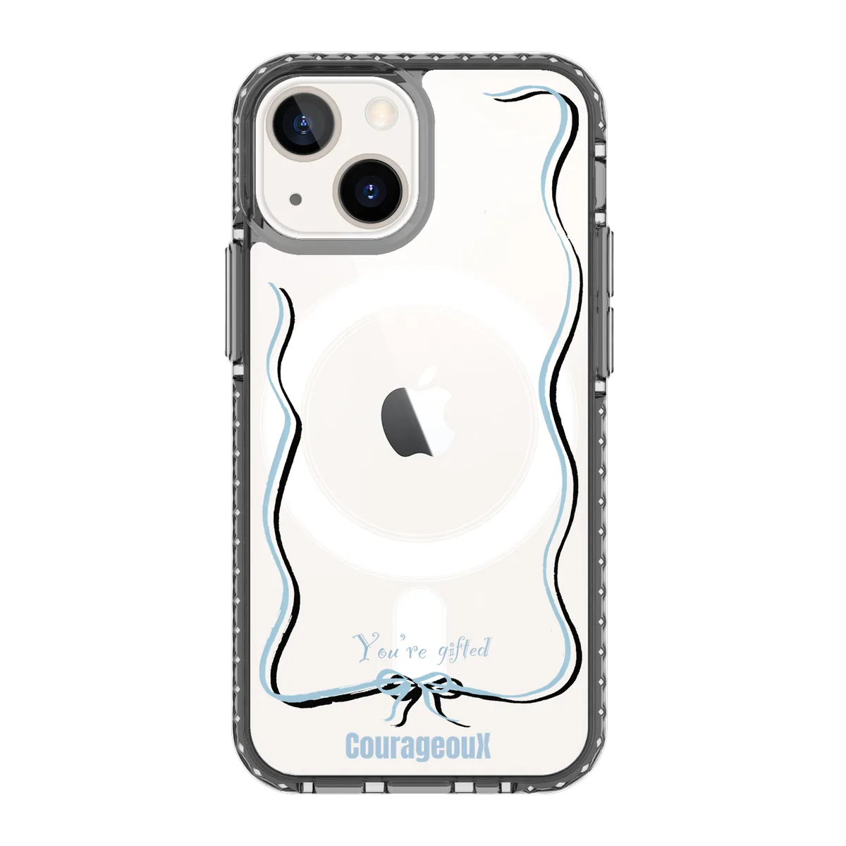 6417-iphone-13-mini-golden-case-magsafe-compatible-transparent-black
