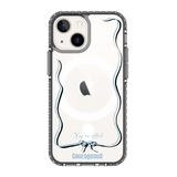 6417-iphone-13-mini-golden-case-magsafe-compatible-transparent-black