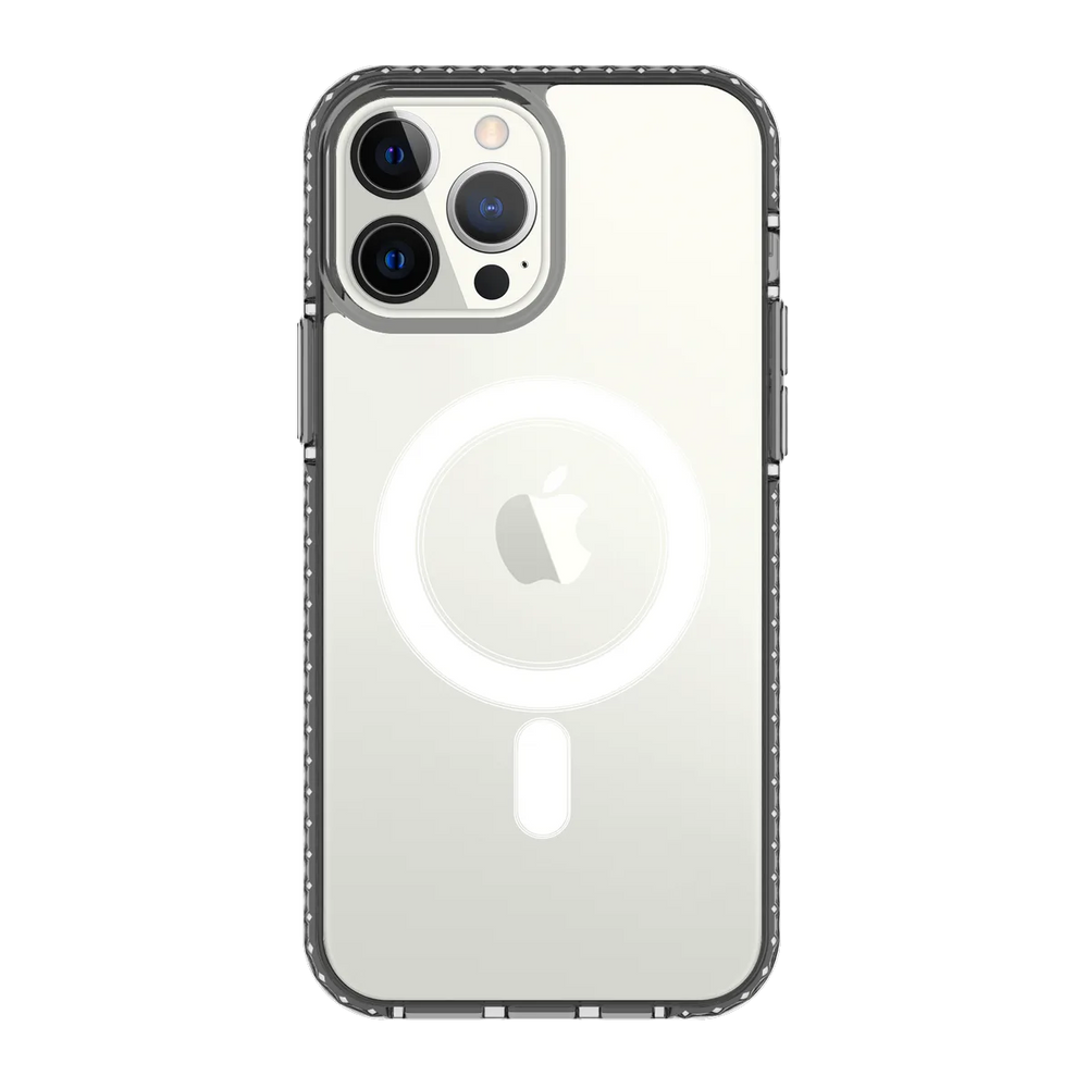custom-photo-iphone-13-pro-max-golden-case-magsafe-compatible-transparent-black