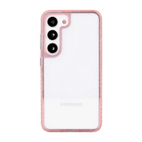 front-galaxy-s23-fe-golden-case-pink-glitter