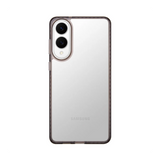 front-galaxy-s25-edge-golden-case-magsafe-compatible-transparent-black