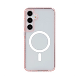 front-galaxy-s25-plus-golden-case-magsafe-compatible-pink-glitter
