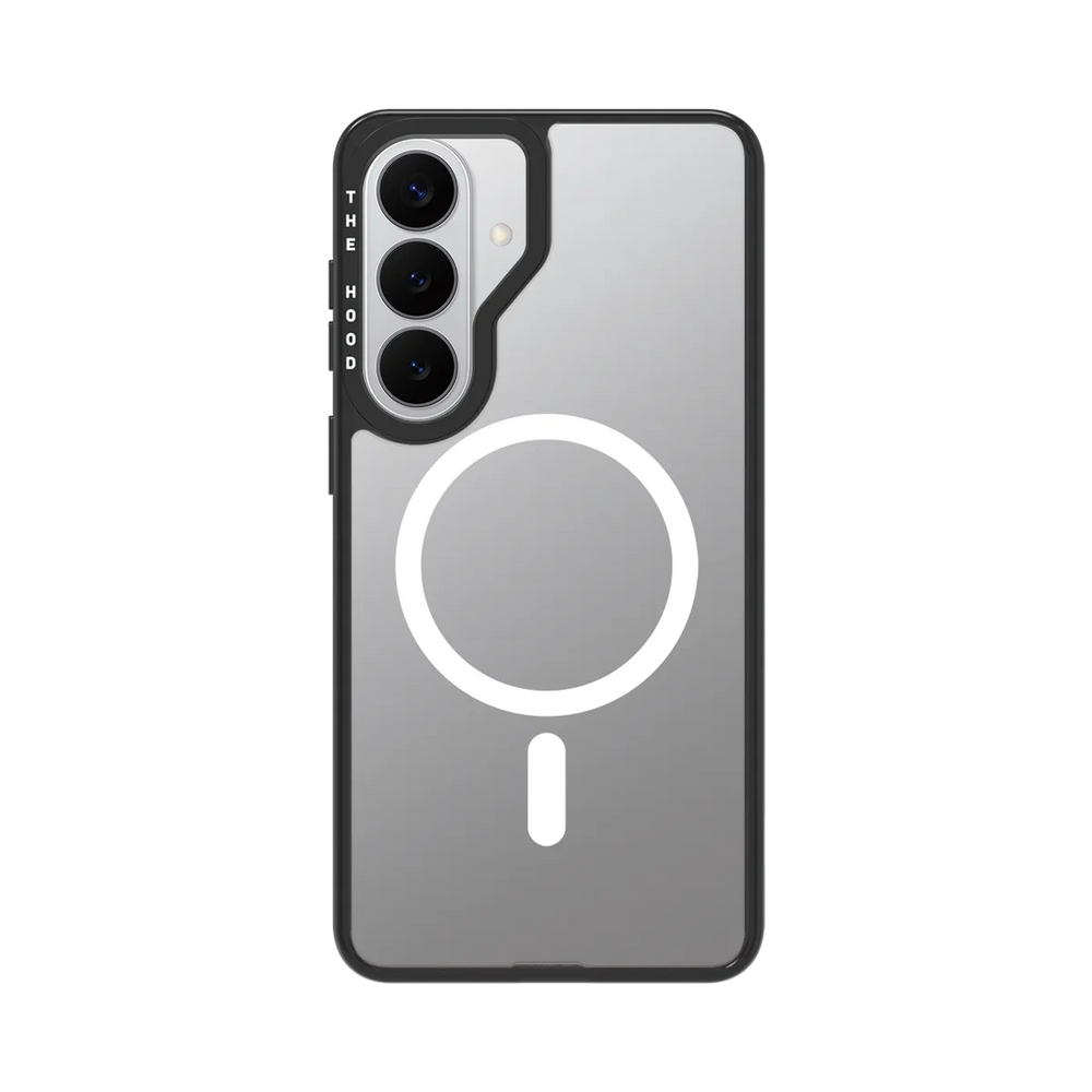 front-galaxy-s26-plus-goldensnap-case-magsafe-compatible-transparent-black