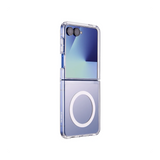 front-galaxy-z-flip-7-clear-case-magnetic-transparent