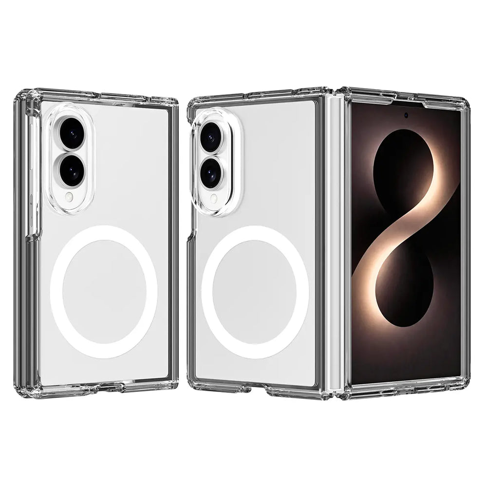 front-galaxy-z-fold-8-clear-case-magnetic-transparent-black