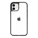 front-iphone-12-mini-golden-case-transparent-black