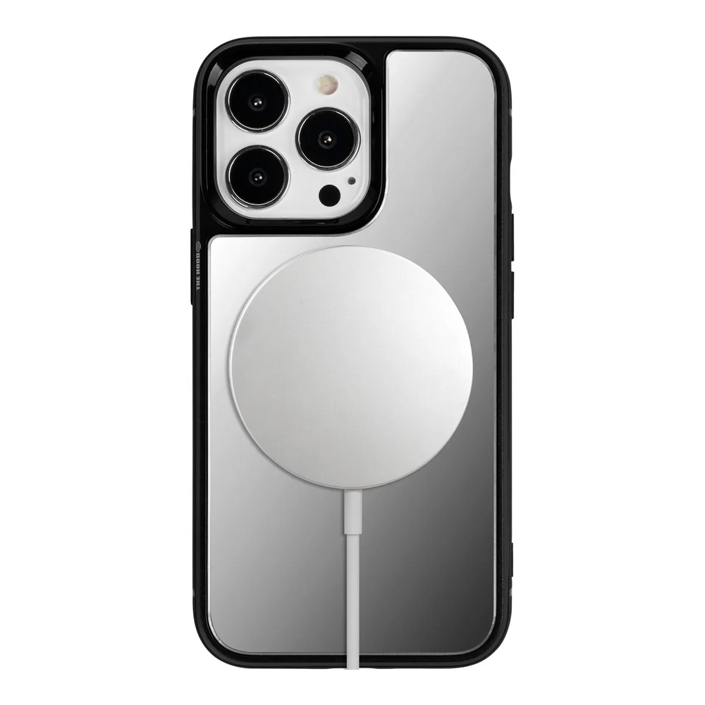 front-iphone-13-pro-superior-mirror-case-magsafe-compatible-black