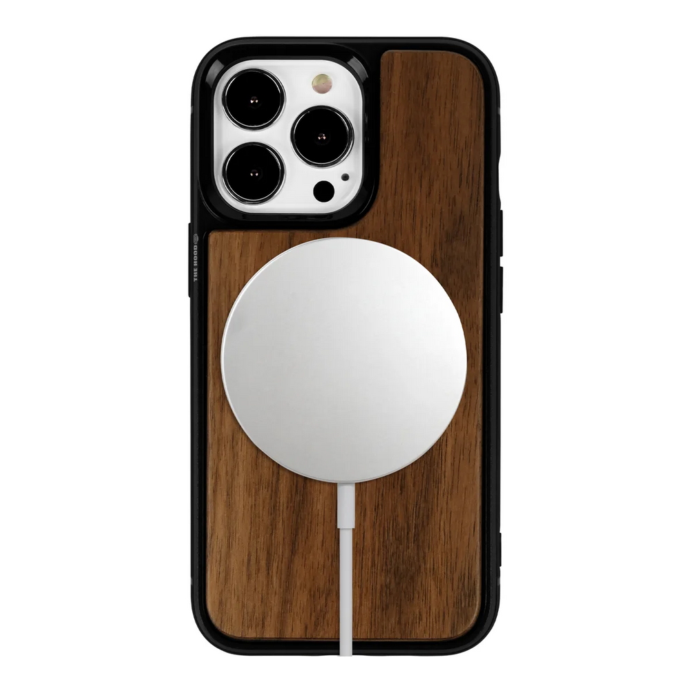 front-iphone-13-pro-superior-wooden-case-magsafe-compatible-black-walnut