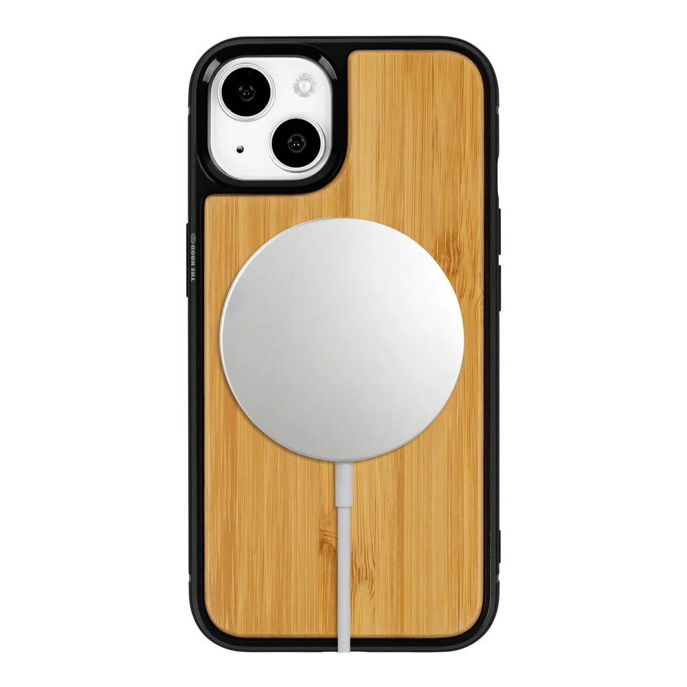 front-iphone-13-superior-wooden-case-magsafe-compatible-black-bamboo