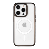 front-iphone-14-pro-golden-case-magsafe-compatible-transparent-black