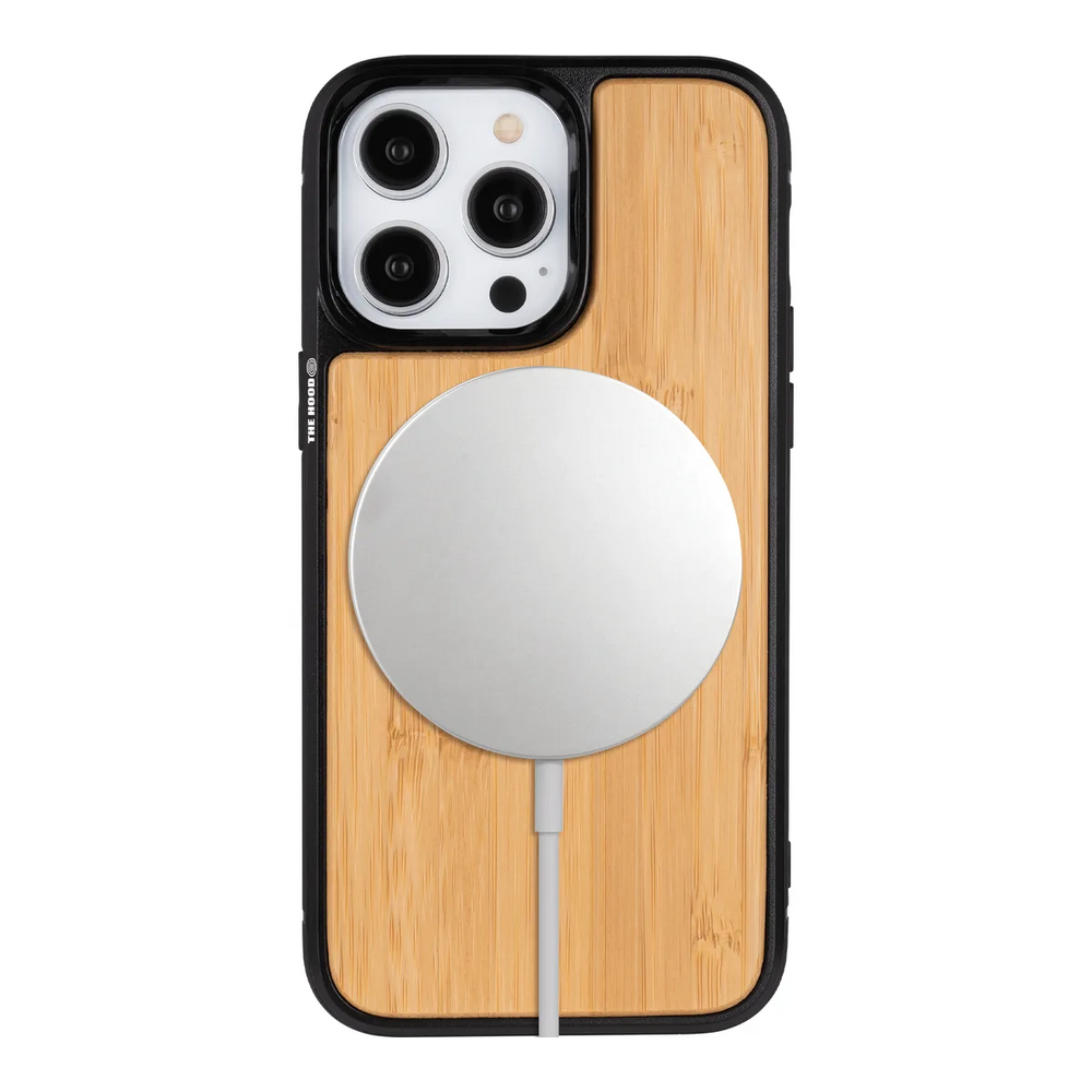 front-iphone-14-pro-max-superior-wooden-case-magsafe-compatible-black-bamboo