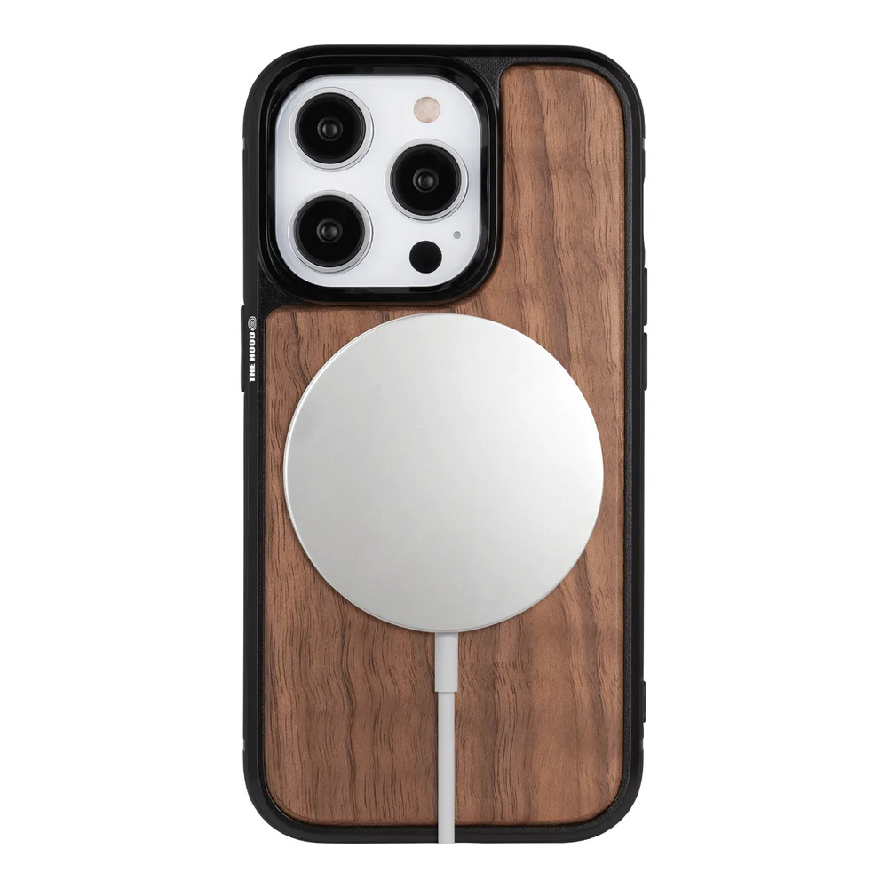 front-iphone-14-pro-superior-wooden-case-magsafe-compatible-black-walnut
