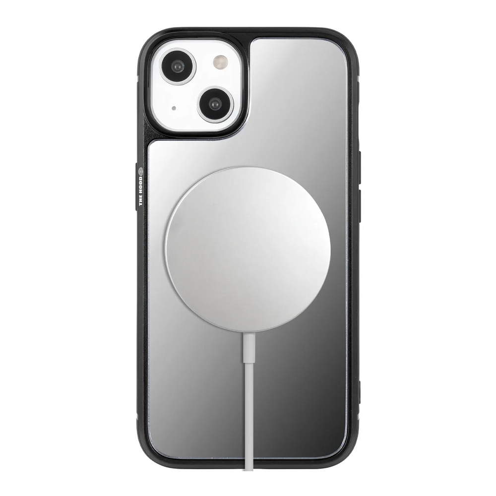 front-iphone-14-superior-mirror-case-magsafe-compatible-black