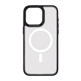 front-iphone-15-pro-max-goldensnap-case-magsafe-compatible-transparent-black