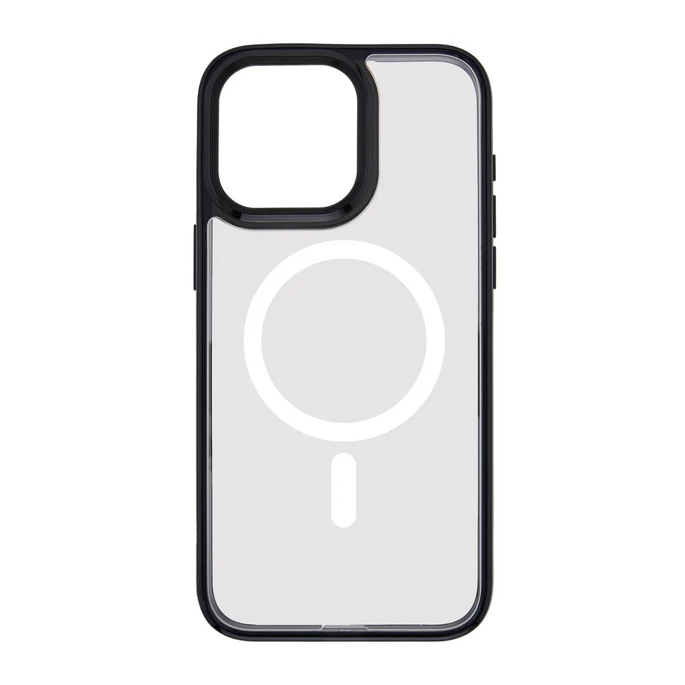 front-iphone-15-pro-max-goldensnap-case-magsafe-compatible-transparent-black
