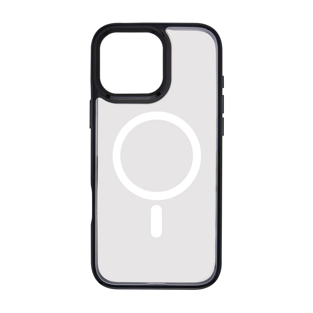 front-iphone-16-pro-max-goldensnap-case-magsafe-compatible-transparent-black