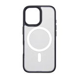 front-iphone-17-goldensnap-case-magsafe-compatible-transparent-black