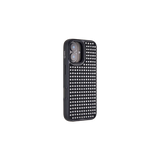 front-iphone-17-goldensnap-rhinestone-matrix-case-transparent-black