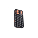 front-iphone-17-pro-goldensnap-rhinestone-matrix-case-transparent-black