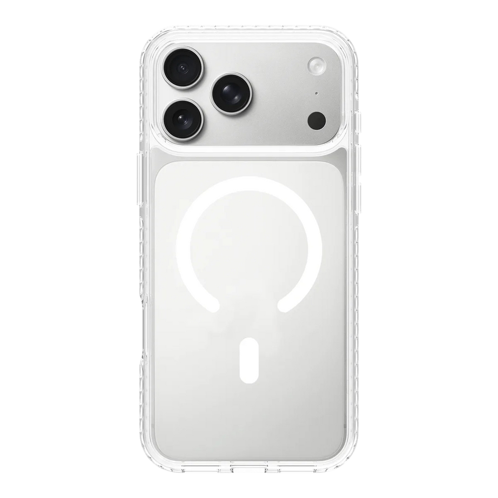 front-iphone-17-pro-max-golden-case-magsafe-compatible-transparent
