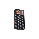 front-iphone-17-pro-max-goldensnap-rhinestone-matrix-case-transparent-black