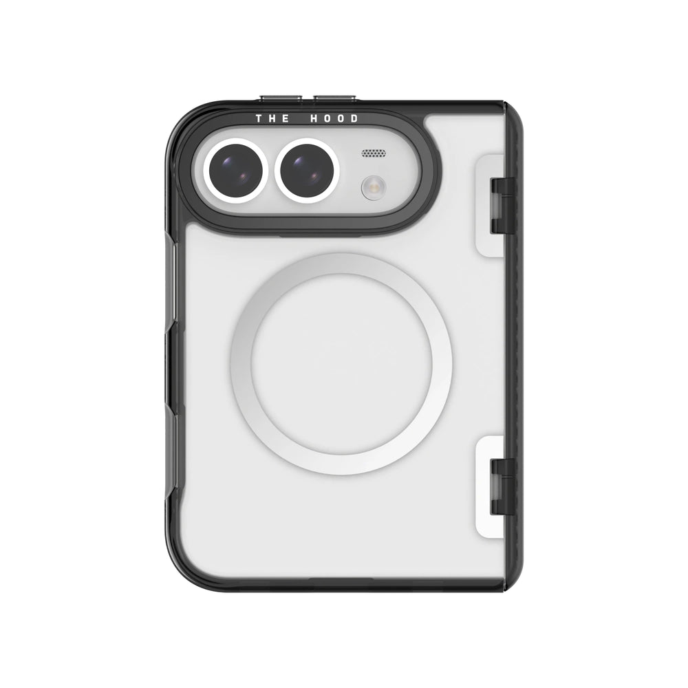 front-iphone-duo-duoguard-hinge-cover-case-magsafe-compatible-transparent-black