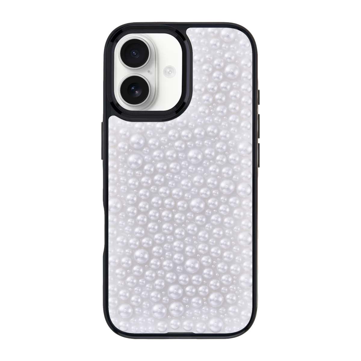 handmade-iphone-17-goldensnap-pearl-dimension-case-transparent-black