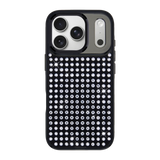 handmade-iphone-17-pro-goldensnap-rhinestone-matrix-case-transparent-black