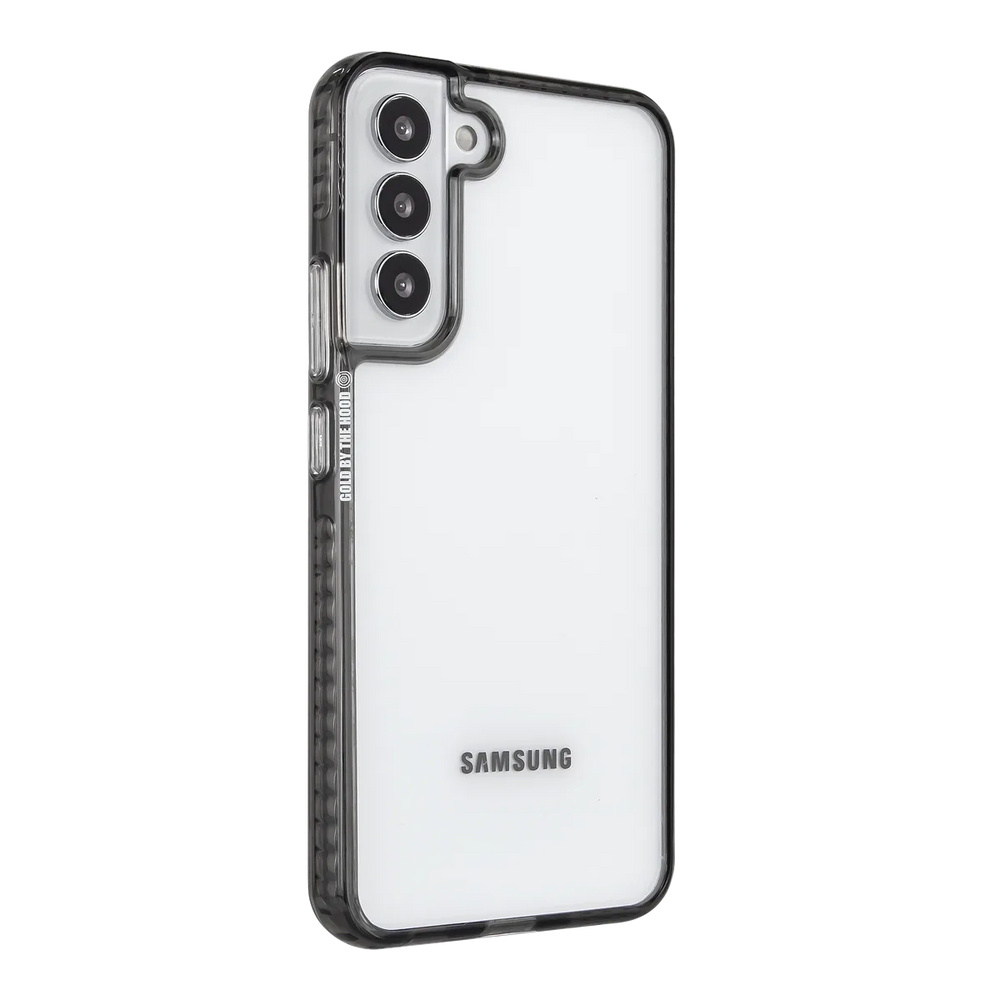 left-galaxy-s22-plus-golden-case-transparent-black